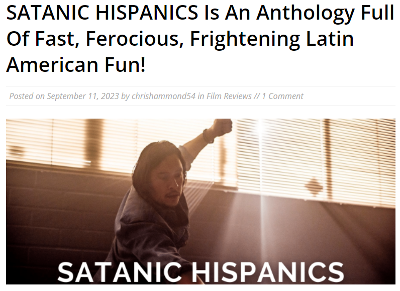 SATANIC HISPANICS Is An Anthology Full Of Fast, Ferocious, Frightening Latin American Fun!